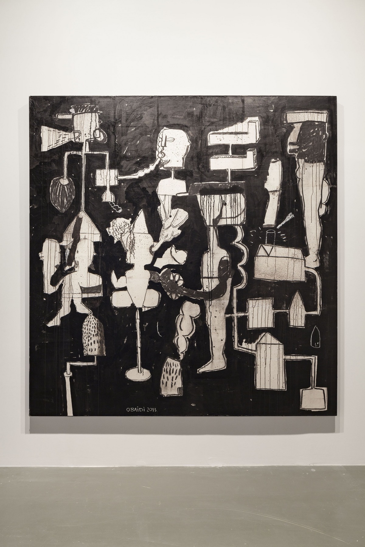 Make War Not Love, Chapter 4, 2013–15 Mixed-media on canvas 257 x 247 cm