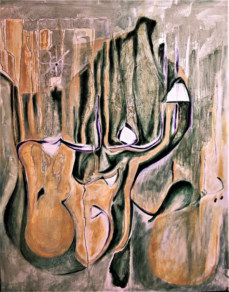Lamees Khoury, The pen, and what they write 2 86x102 cm. Courtesy of the artist
