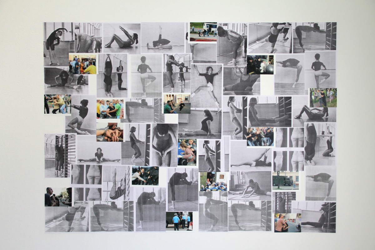 Marina Naprushkina Home Aerobic, 2012 installation view
