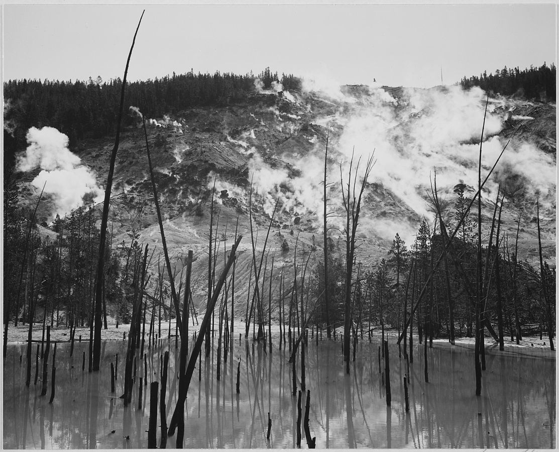 Ansel Adams, Yellowstone National Park, Wyoming, 1941