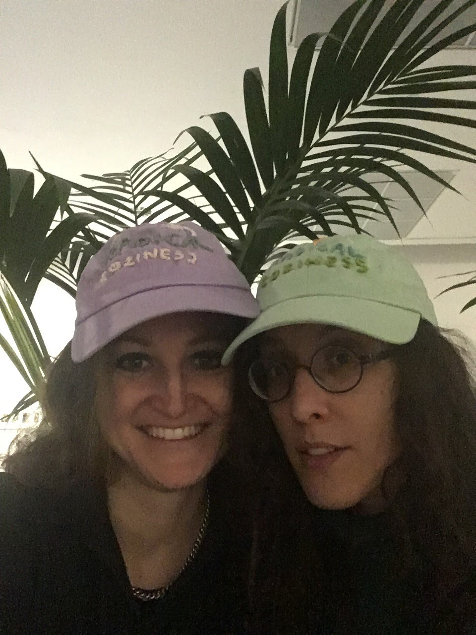Hannah Bruckmüller and Michal B. Ron in Marcel Broodthaers’ Jardin d’Hiver, M HKA, Antwerp, 2019